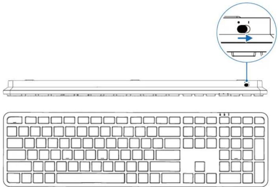 DELL Pro 5 KM526 - Einrichtung Ihrer drahtlosen Tastatur - 4