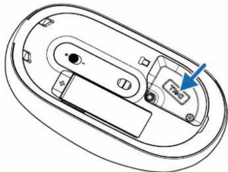 DELL Pro 5 MS526 - Einrichtung Ihrer drahtlosen Maus - 2