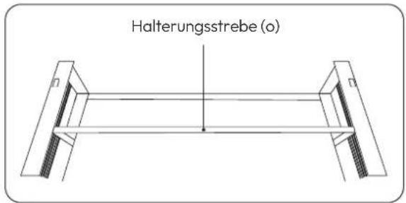Halterungsstrebe (o)