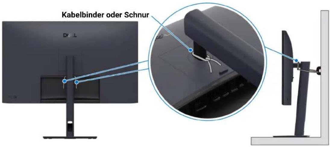 Kabelbinder oder Schnur Dc.L
