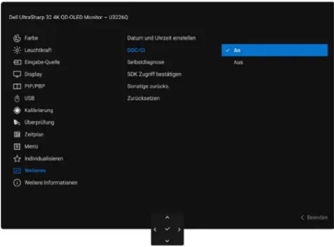 DELL U3226Q - Abbildung 87. Verriegeln Menü - 5
