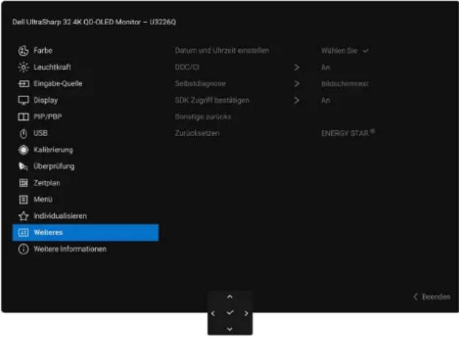 DELL U3226Q - Abbildung 87. Verriegeln Menü - 4