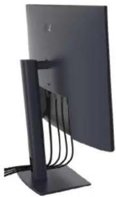 DELL U3226Q - Ihre Kabel verlegen - 2