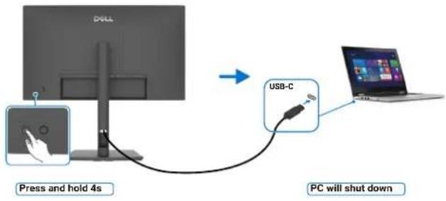 DELL P2426E - Verwendung der DPBS-Funktion - 3
