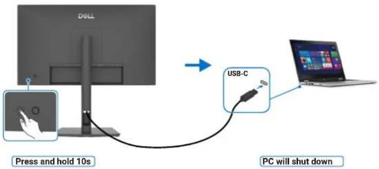 DELL P2426E - Verwendung der DPBS-Funktion - 5