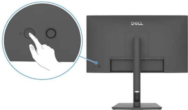 DELL P2426E - Monitor einschalten - 1