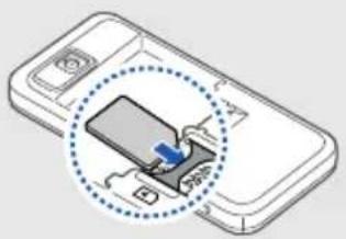 SAMSUNG GT-S7120U - 安装 SIM 或 USIM 卡和电池 - 2