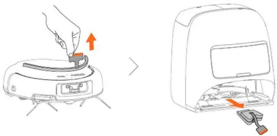 DJI Romo A - Entferne den Schaumstoff. - 1