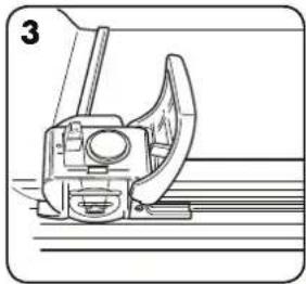 FELLOWES Proton A3 - ELECTRON SAFECUT™ LED KILAVUZUNDA PIL DEĞİŞTİRME - 3