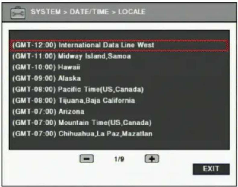 (GMT-12:00) International Data Line West (GMT-11:00) Midway Island,Samoa (GMT-10:00) Hawaii (GMT-09:00) Alaska (GMT-08:00) Pacific Time(US,Canada) (GMT-08:00) Tijuana,Baja California (GMT-07:00) Arizona (GMT-07:00) Mountain Time(US,Canada) (GMT-07:00) Chihuahua,La Paz,Mazatlan