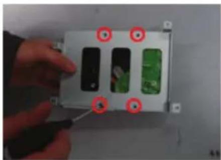 LG LE6016N-NH - Hard disk installation - 3