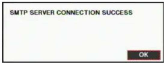 SMTP SERVER CONNECTION SUCCESS OK