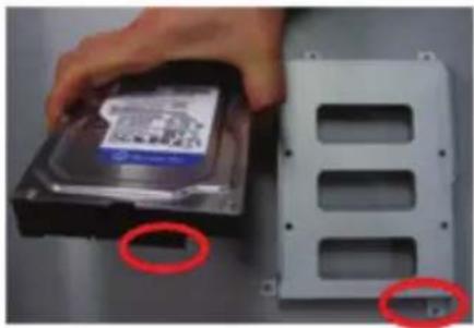 LG LE6016N-NH - Hard disk installation - 2