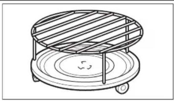 ELECTROLUX EMC28950S - Grilēšanas restu ievietošana - 1