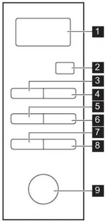 ELECTROLUX EMC28950S - PANEL STEROWANIA - 1