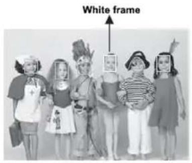 White frame