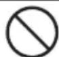 HITACHI HDC-891E - Warnings - 5