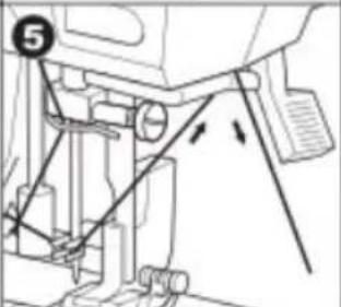 NECCHI N 420 - SPULE EINSETZEN - 4