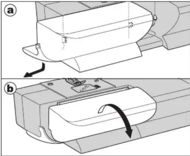 NECCHI N 420 - b. OPENING THE ACCESSORY CASE - 1