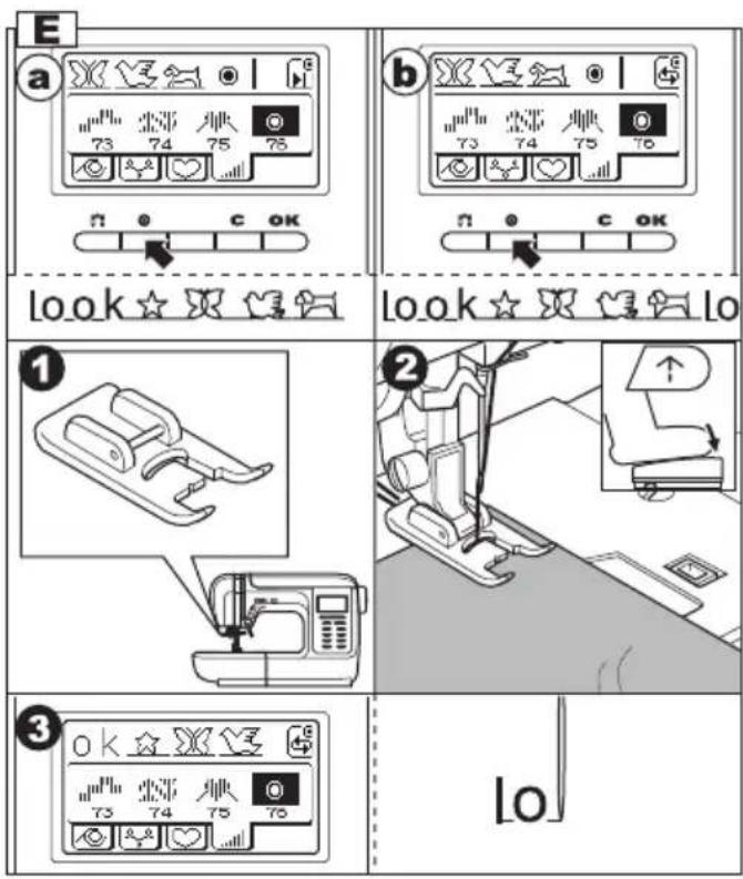E a 73 74 75 76 ① look ★ ★ ★ ② look ★ ★ ★ ③ lo