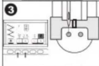 Technical diagram showing a mechanical assembly with labeled components and a schematic view of the component.