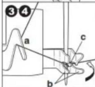 3 4 a c b