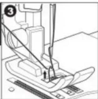 NECCHI N 420 - SPULE EINSETZEN - 8