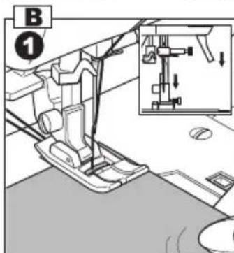 B ①