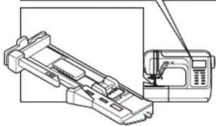 NECCHI N 420 - Buttonhole Foot (F) - 2