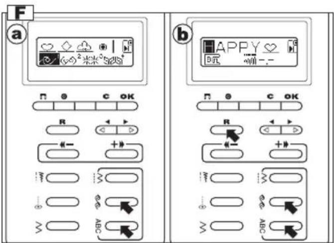 F a b APPY ♥ Dπ - - R C OK ABC ABC