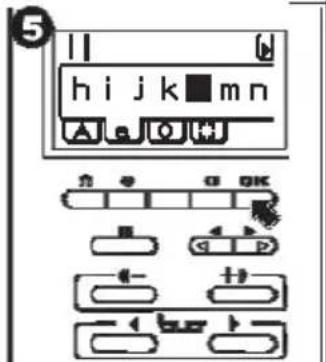 5 || h i j k ■ m n A a O H a o O OK
