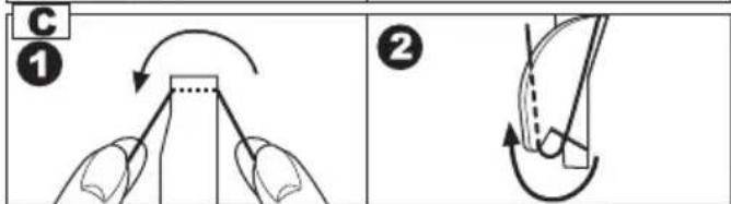 C ① ②