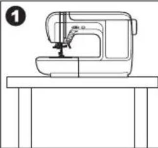 NECCHI N 420 - WARNING: To reduce the risk of burns, fire, electric shock, or injury to persons. - 1