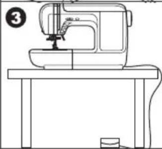 NECCHI N 420 - WARNING: To reduce the risk of burns, fire, electric shock, or injury to persons. - 3