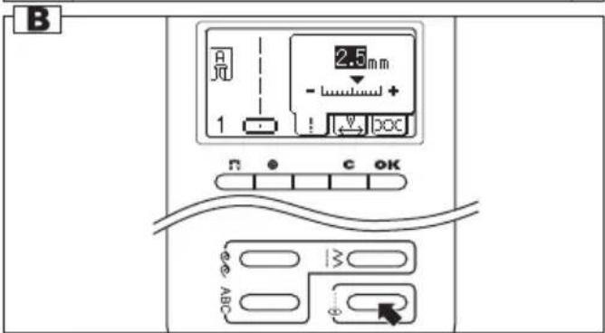 B A 2.5 mm - + 1 - V DOC R C OK 3 ABG 8