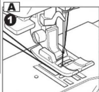 NECCHI N 420 - START AND END OF SEAM - 2