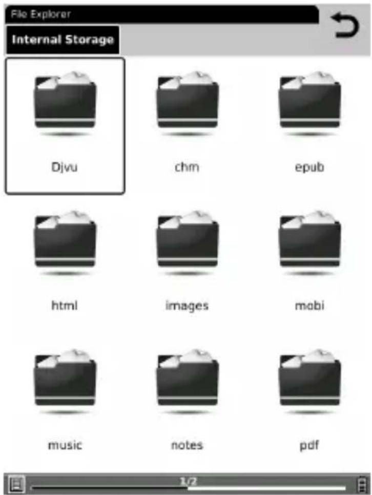 File Explorer Internal Storage Djvu chm epub html images mabi music notes pdf 1/2