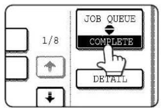 1/8 JOB QUEUE COMPLETE DETAIL