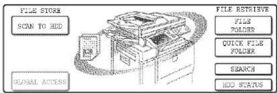 SHARP MX-M620U - The screens for selecting the user name, file name, folder, and attribute appear. Configure the settings as explained in step 3 to step 15 on pages 7-7 to 7-8. When step 15 is completed, you will return to the main screen of document filing. - 1