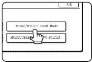 AMEND/DELETE USER NAME AMEND/DELETE USER POLICE