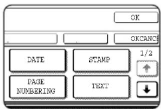 OK OKCANCE DATE STAMP 1/2 PAGE NUMBERING TEXT