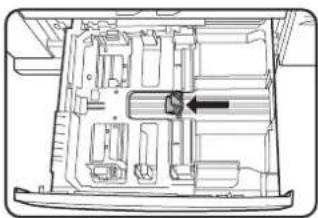 SHARP MX-M620U - Pull out the tray and attach the guide. - 1