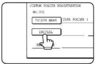 CUSTOM FOLDER REGISTRATION NO.901 FOLDER NAME USER POLDER 1 INITIAL US$ B