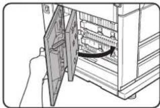 SHARP MX-M620U - Close the lower cover on the left side of the machine. - 1