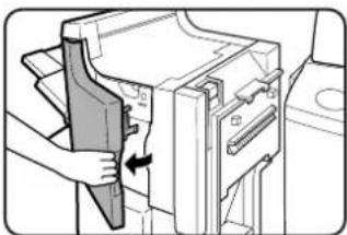 SHARP MX-M620U - ■ Replacing the cartridge in the finisher - 1