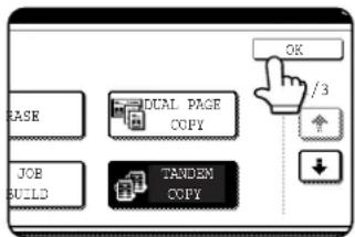 OK /3 EASE DUAL PAGE COPY JOB BUILD TANGEN COPY