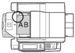 SHARP MX-M620U - ■ Original orientation when using the staple sort or punch function - 1