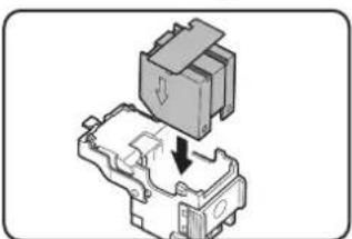 SHARP MX-M620U - ■ Replacing the cartridge in the finisher - 4