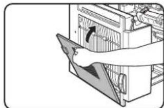 SHARP MX-M620U - Close the cover of the duplex unit. - 1