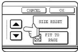 CANCEL OK SIZE RESET FIT TO PAGE